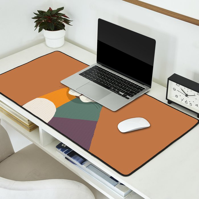 Cheetah Desk Mat Gallery Image 2