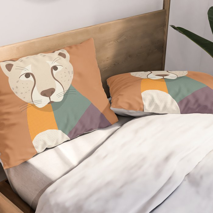 Cheetah Pillow Sham Gallery Image 2