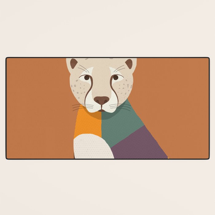 Cheetah Desk Mat Gallery Image 3