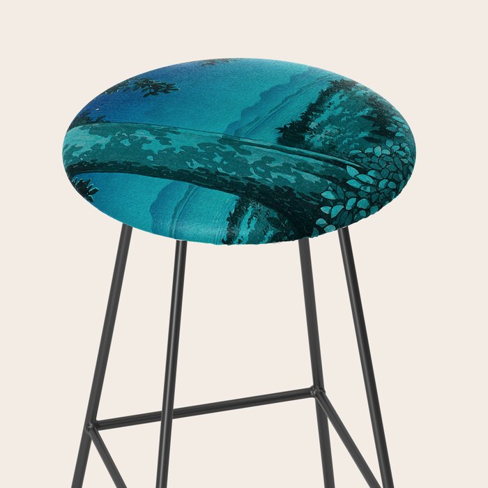 Nightime in Gissei - Nature Landscape Stool Gallery Image 2