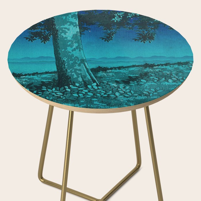 Nightime in Gissei - Nature Landscape Side Table Gallery Image 2