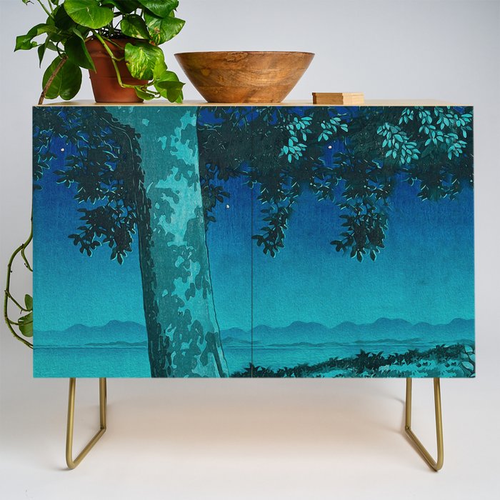 Nightime in Gissei - Nature Landscape Credenza Gallery Image 1