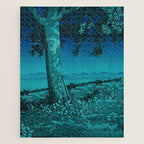 Nightime in Gissei - Nature Landscape Jigsaw Puzzle Gallery Image 1
