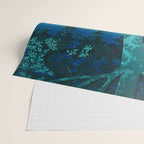 Nightime in Gissei - Nature Landscape Wrapping Paper Gallery Image 2