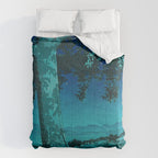 Nightime in Gissei - Nature Landscape Comforter Gallery Image 6