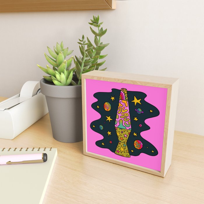Taurus Lava Lamp Mini Art Print Gallery Image 2