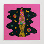 Taurus Lava Lamp Wood Wall Art Gallery Image 1