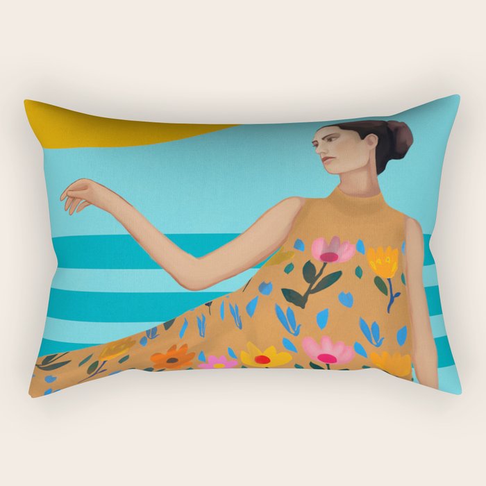Under the Sun Rectangular Pillow Gallery Image 1