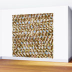 Pure Strokes #3 / Brown & Blue Wall Mural Gallery Image 2