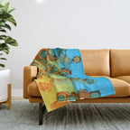 Continually Evolving Throw Blanket Gallery Image 1
