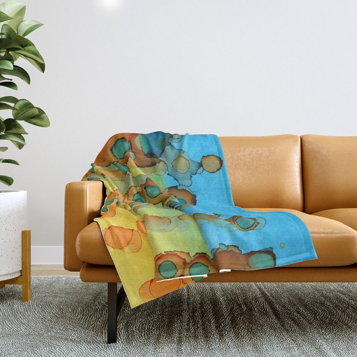 Continually Evolving Throw Blanket Gallery Image 1