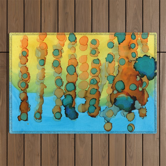 Continually Evolving Outdoor Rug Gallery Image 1