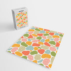 Colorful organic shape art pattern Jigsaw Puzzle Gallery Image 2