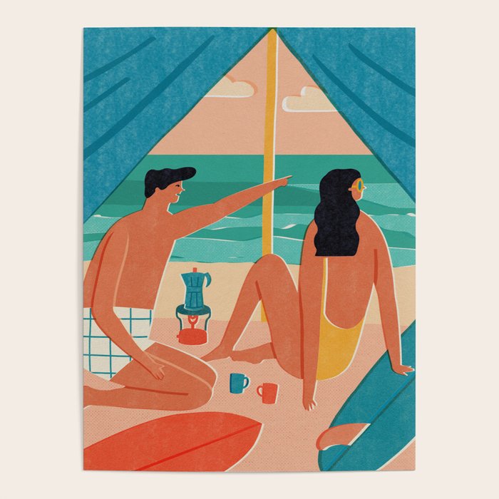 Surf camp Poster Gallery Image 1