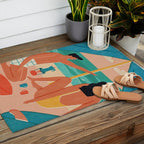 Surf camp Outdoor Rug Gallery Image 2
