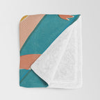 Surf camp Throw Blanket Gallery Image 3