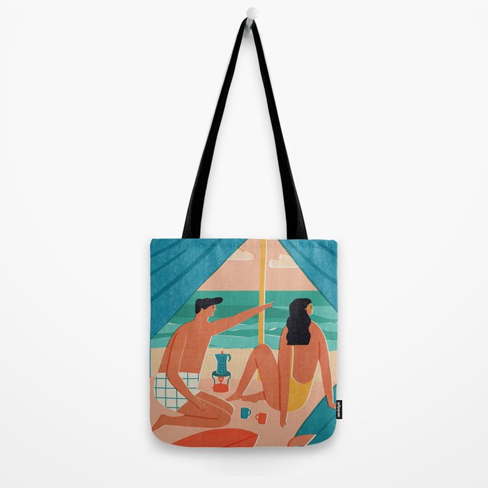 Surf camp Tote Bag Gallery Image 2