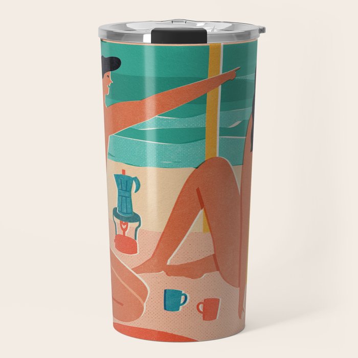 Surf camp Travel Mug Gallery Image 1