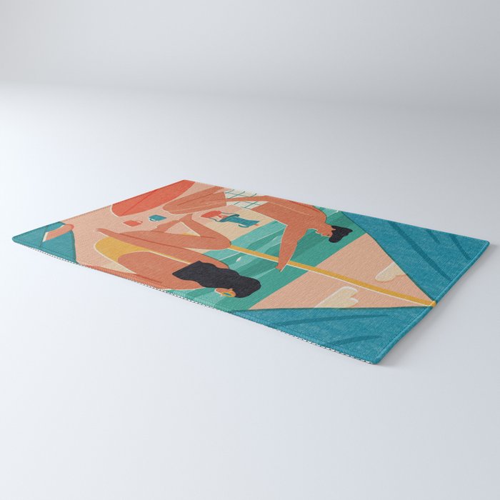 Surf camp Rug Gallery Image 3