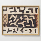 Kuba Congo Central African Wraparound Skirt Print 2 Serving Tray Gallery Image 1