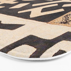 Kuba Congo Central African Wraparound Skirt Print 2 Bath Mat Gallery Image 3