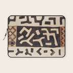 Kuba Congo Central African Wraparound Skirt Print 2 Laptop Sleeve Gallery Image 1