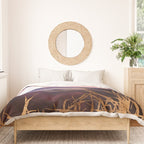 Elegant Flight III Duvet Cover Gallery Image 3