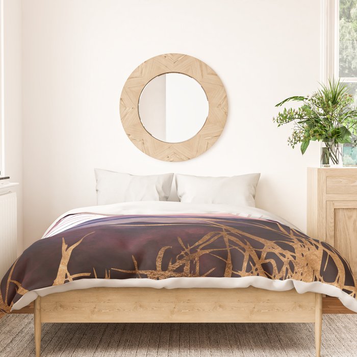 Elegant Flight III Duvet Cover Gallery Image 3