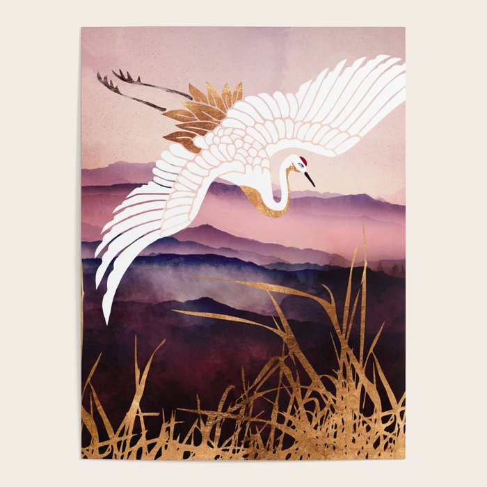 Elegant Flight III Poster Gallery Image 1