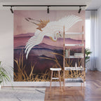 Elegant Flight III Wall Mural Gallery Image 1