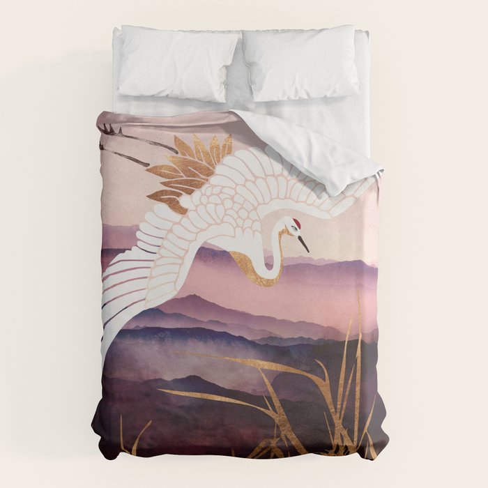 Elegant Flight III Duvet Cover Gallery Image 6