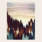 Autumn Forest Sunset Poster Gallery Image 4