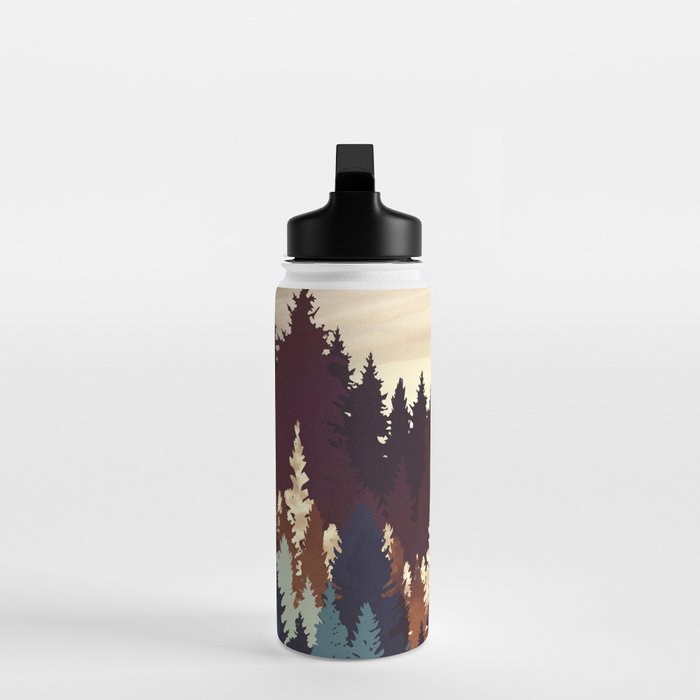 Autumn Forest Sunset Water Bottle Gallery Image 3