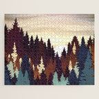 Autumn Forest Sunset Jigsaw Puzzle Gallery Image 1