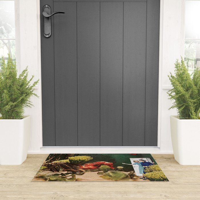 Under the Sea // Seahorses Welcome Mat Gallery Image 3