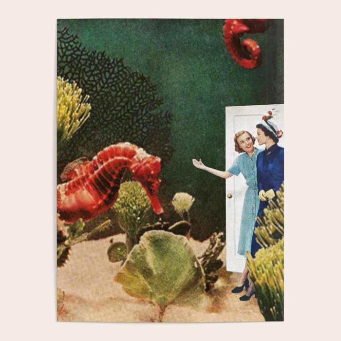 Under the Sea // Seahorses Poster Gallery Image 4