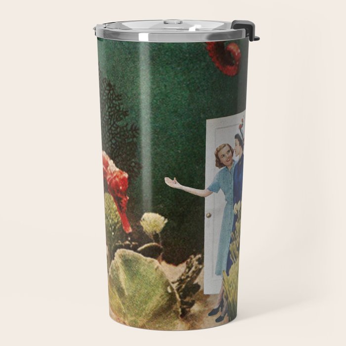 Under the Sea // Seahorses Travel Mug Gallery Image 2