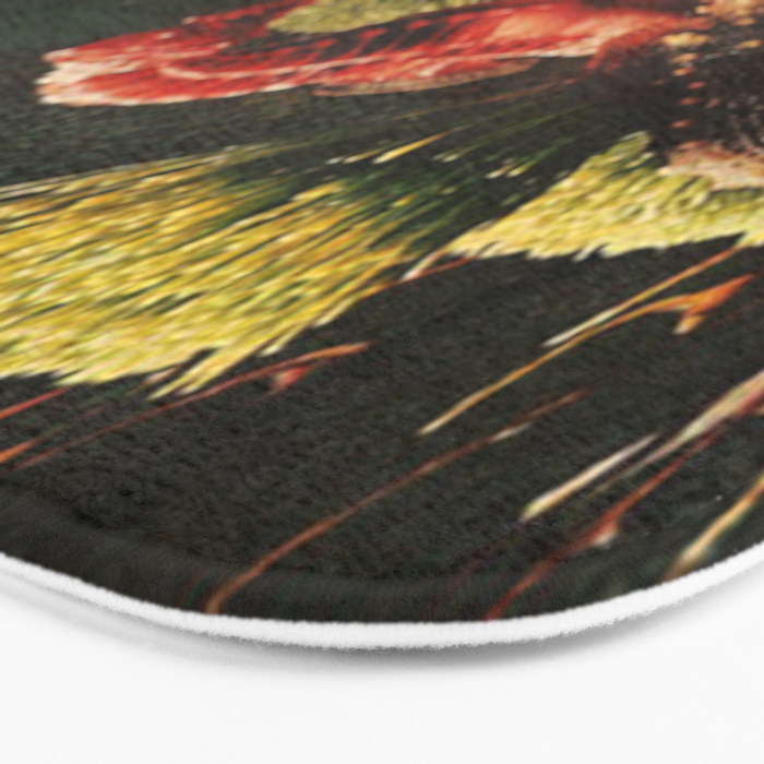 Under the Sea // Seahorses Bath Mat Gallery Image 3