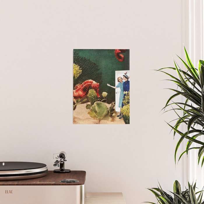 Under the Sea // Seahorses Poster Gallery Image 2