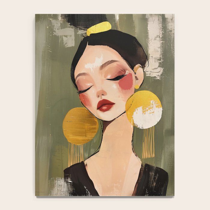 Golden Silence Modern Muse Notebook Gallery Image 4