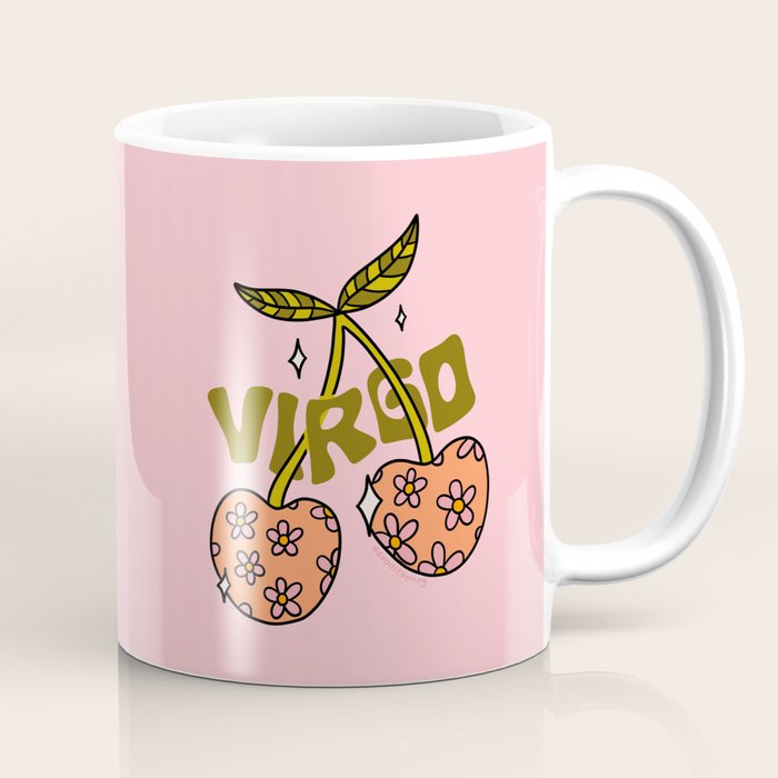 Virgo Cherries Coffee Mug Gallery Image 1