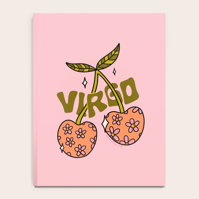 Virgo Cherries Notebook Gallery Image 4