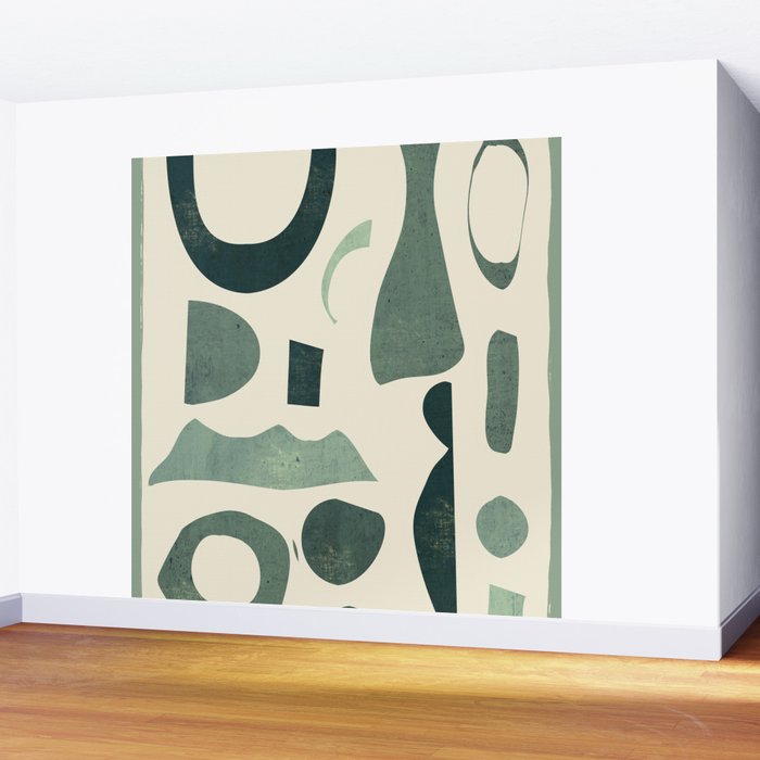 Abstract Shapes 38/4 Wall Mural Gallery Image 2
