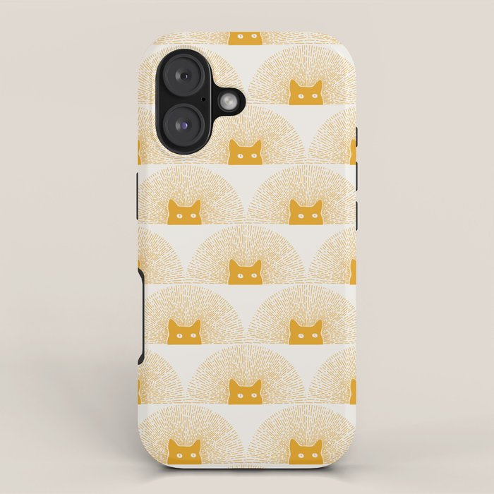 Good Meowning Pattern iPhone Case Gallery Image 1