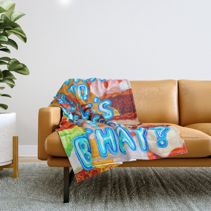 I Like Free Dessert Throw Blanket Gallery Image 1