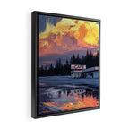 Horizon Framed Canvas Print Gallery Image 2
