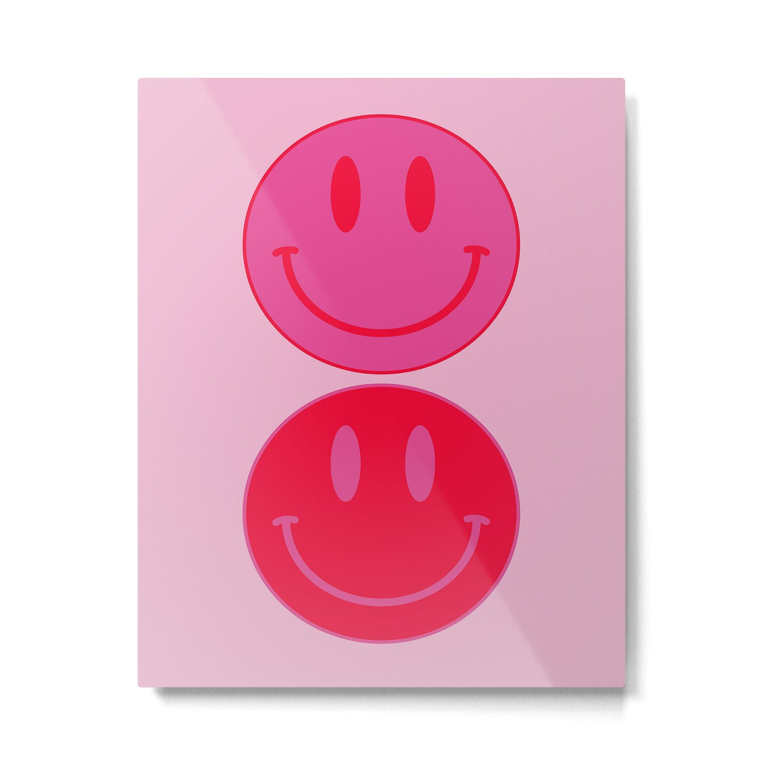 Bold Smiley Face Poster -  Aesthetic Art and Home Decor Metal Print Gallery Image 6