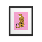 Fierce in Pink  Framed Art Print Gallery Image 6