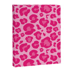 Pink Leopard Print Pattern Wallpaper - Preppy Aesthetic Canvas Print Gallery Image 8