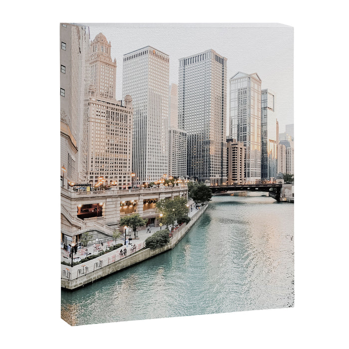 Chicago City Canvas Print Gallery Image 1